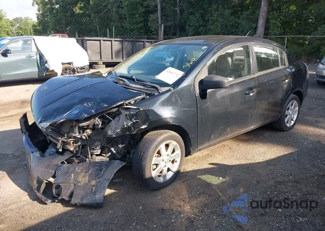 2007 Nissan Sentra 2.0Sl из США, поврежденный, VIN 3N1AB61E67L674052